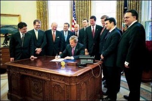 NNI-signing-by-President-Bush